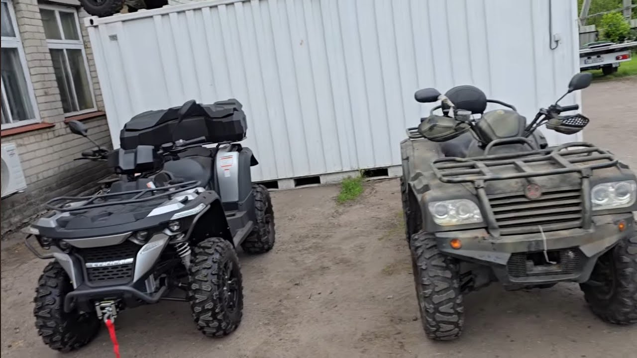 Квадроцикли легенди - бюджетний Linhai 550 і попсовий CFMOTO