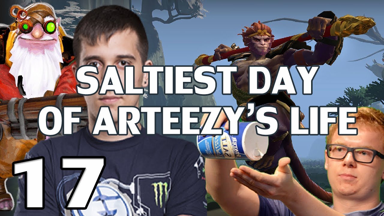 Arteezy - Best Moments #17 - SALTIEST DAY OF ARTEEZY'S LIFE ft TROLL DONATIONS