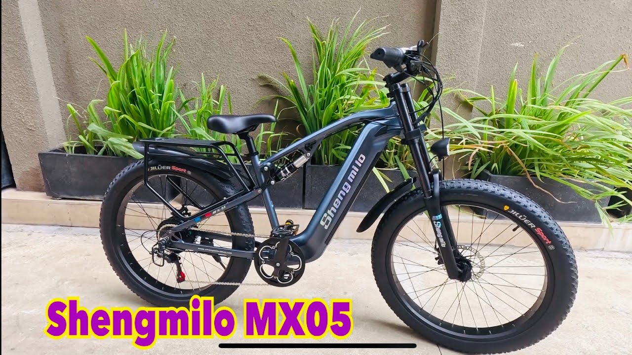 REVIEW Xe Đạp Trợ Lực Điện Shengmilo MX05 CE Chuẩn Châu Âu 48v17.5ah,500w Motor Bafang Đỉnh 1000w