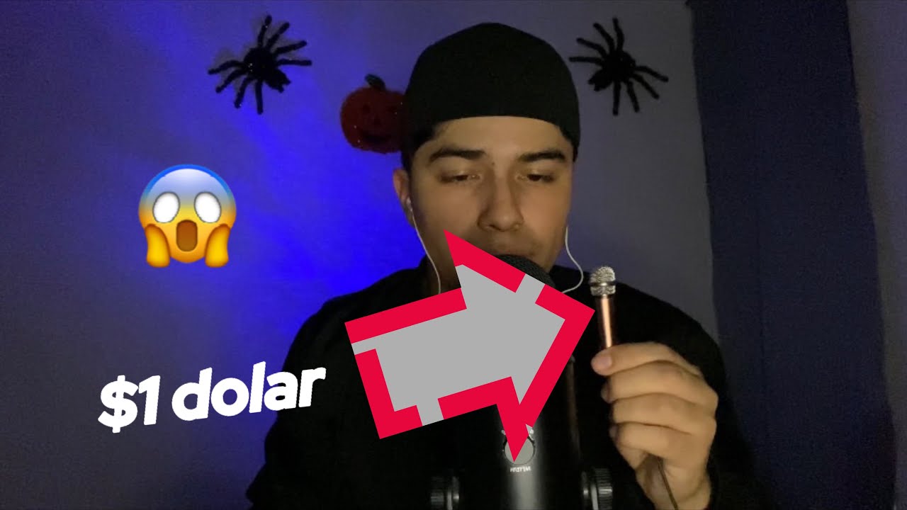 Asmr probando el Nuevo Micrófono de $1 Dolar | Daviid ASMR