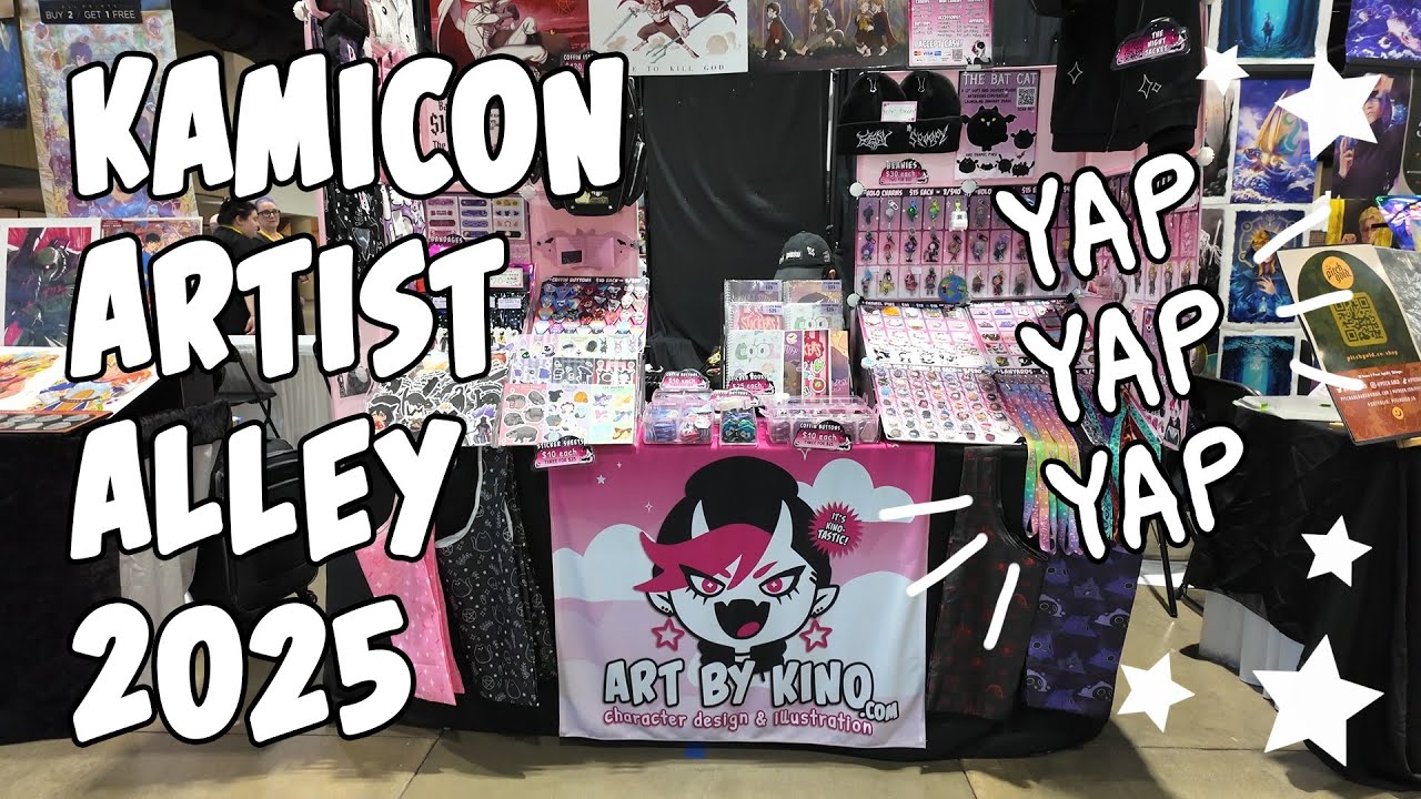 ARTIST ALLEY VLOG 003 ☆ KamiCon 2025