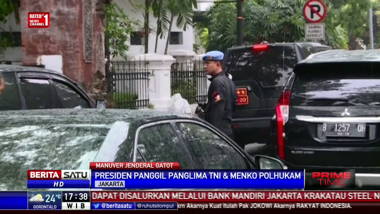Soal Isu Senjata, Presiden Panggil Panglima TNI dan Menko Polhukam