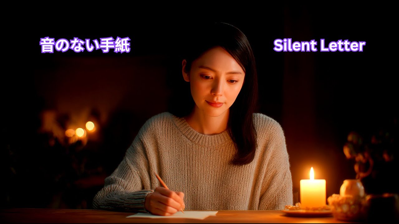 音のない手紙 (Silent Letter) | 切ない日本語バラード [Official MV]