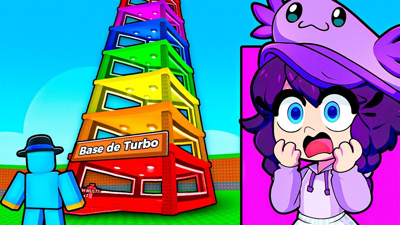 Trolleé a Mi CRUSH Con una BASE INFINITA en Steal a Brainrot!