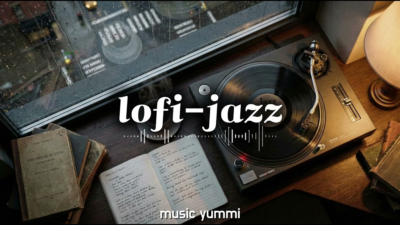 [Playlist] 창밖은 비, 내 방은 따뜻한 재즈 | Rainy Day Vibes🌧️ | 공부할때 듣는 음악 (Lo-fi Jazz)