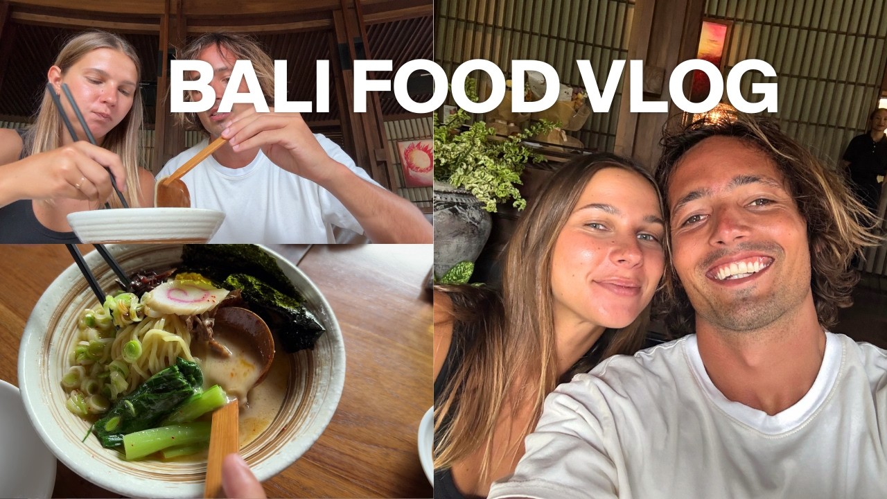 Hidden Food Gems in Bali 🇮🇩 | Canggu - Seminyak Cafe Tour