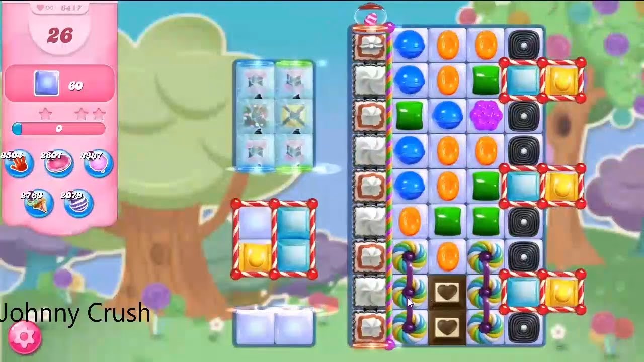 Candy Crush Saga LEVEL 6417 NO BOOSTERS (hardest level of the episode