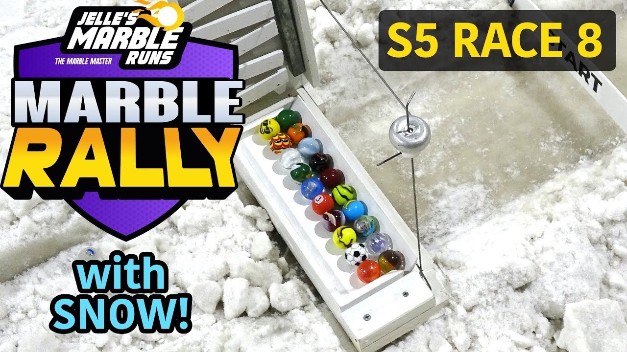 Marble Race: Snow Marble Rally S5 Race 8