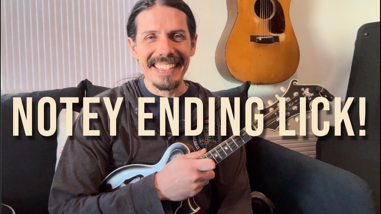 Notey Ending Lick! (mandolin and guitar)