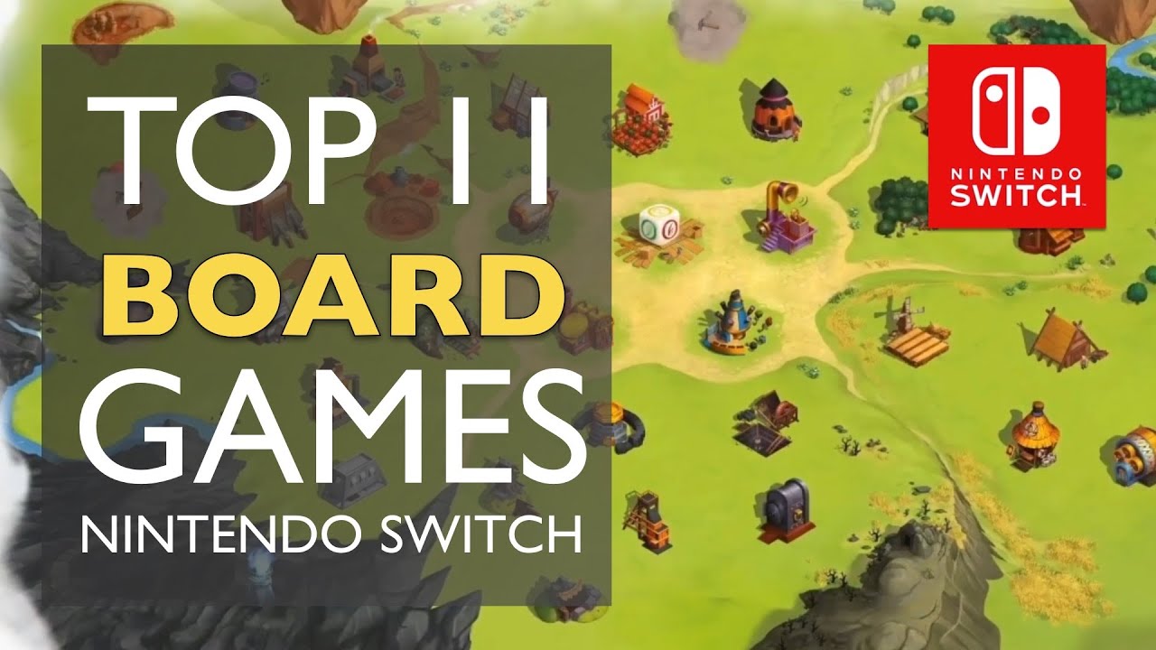Top Board Games available on Nintendo Switch  - NEW! 2020 update