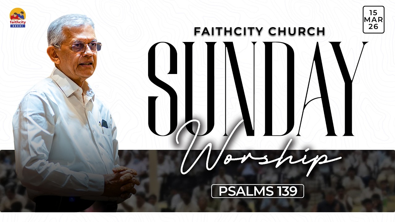 Faithcity Church - Sunday Praise & Worship  | Pr. Babu John | Psalms 139 |15 March 2026