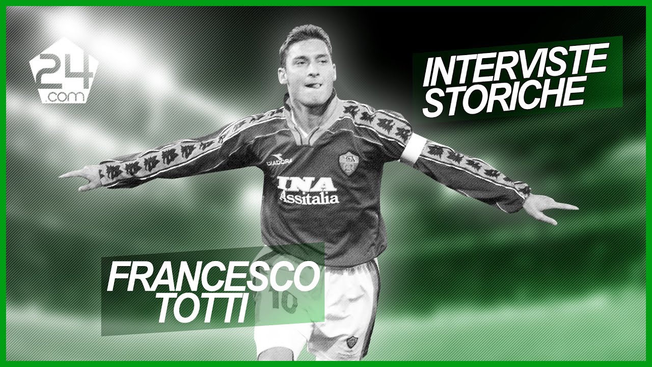 Francesco Totti, i tackle di Vierchowod e la famiglia