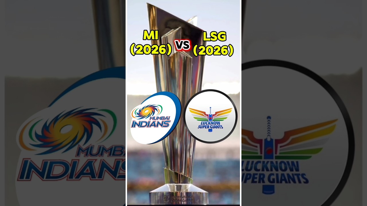 MI vs LSG ipl 2026 Comparison #shorts #ipl