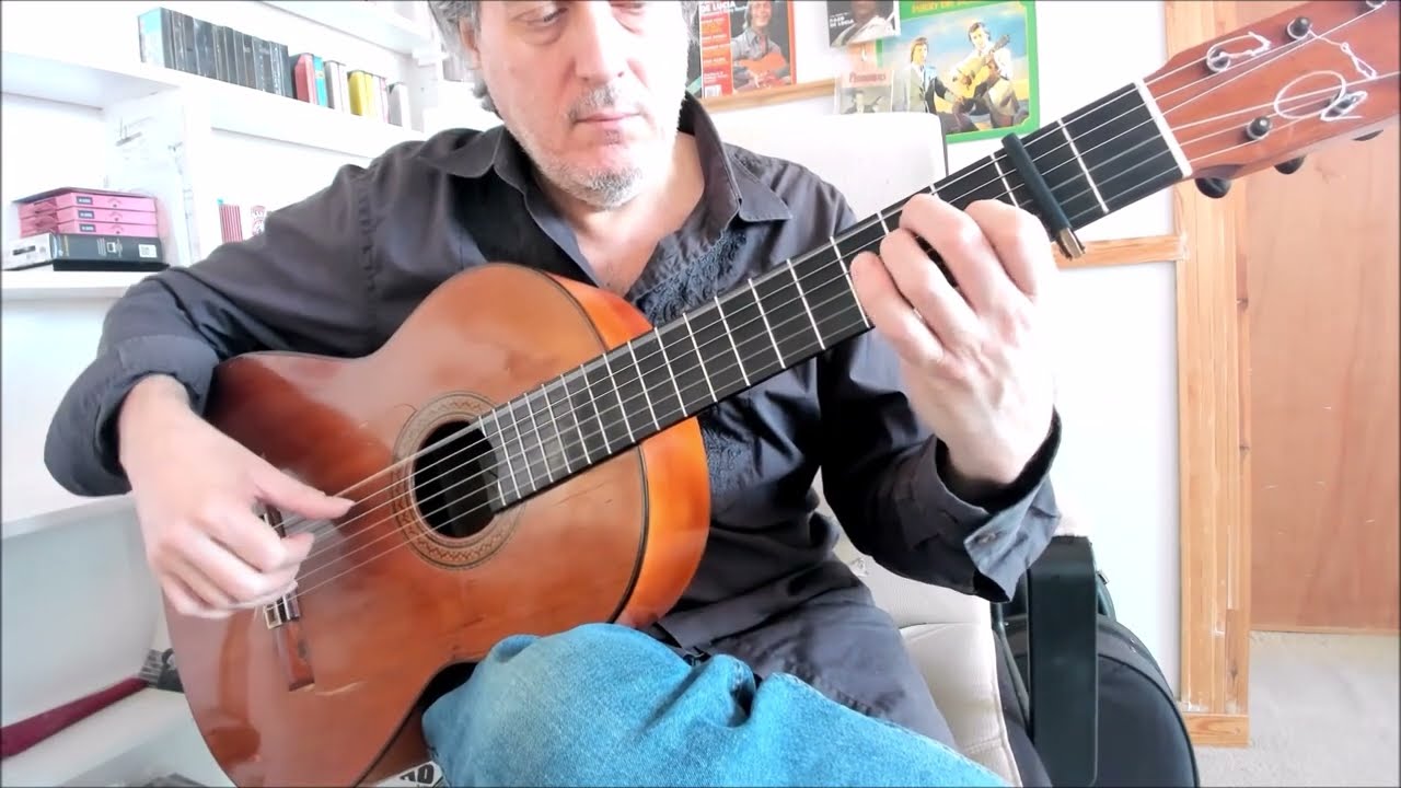 Alegrias Material 12 - My Arrangement of a Tirititran Salida - Flamenco Guitar Tutorial - Lesson