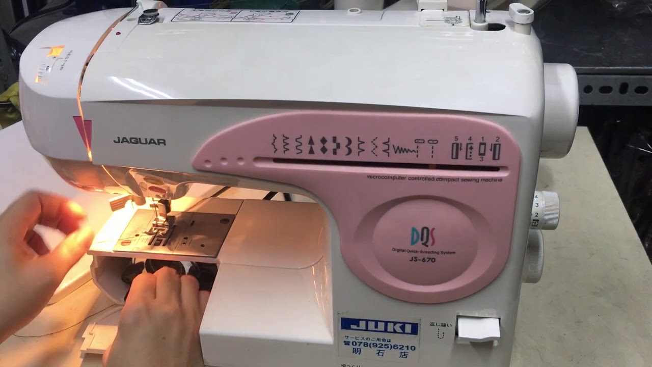 HƯỚNG DẪN SỬ DỤNG MÁY MAY JAGUAR JS-670 /0938108522 (Gọi tư vấn)