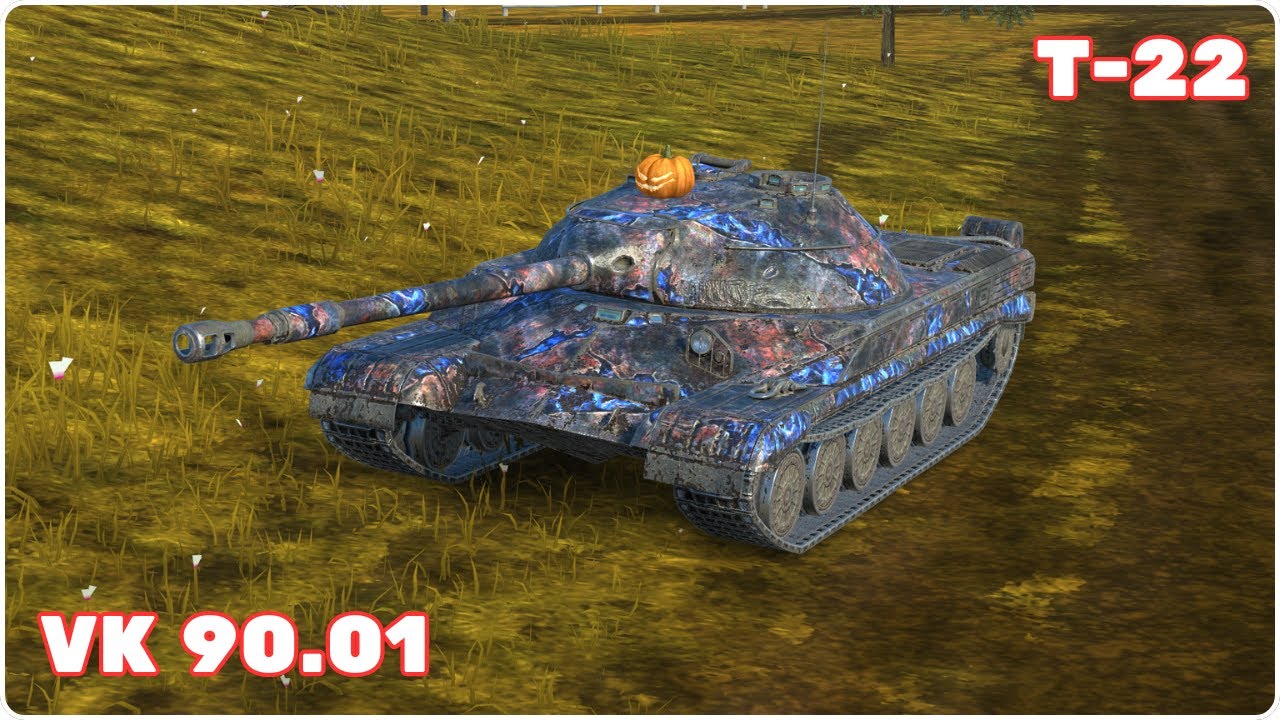 T-22 medium & VK 90 .01 ● WoT Blitz Best Replays