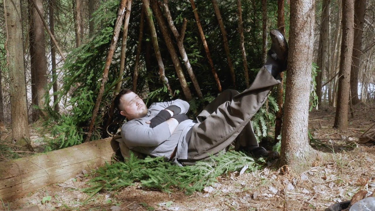 IT Guy Leaves Everything Behind And Goes To Live In A Forest As A Viking Nomad - Forest ASMR VIDEO