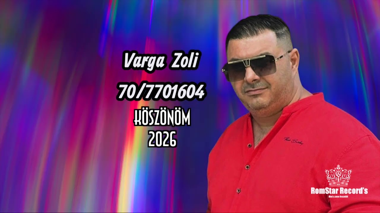Varga Zoli 2026 Köszönöm