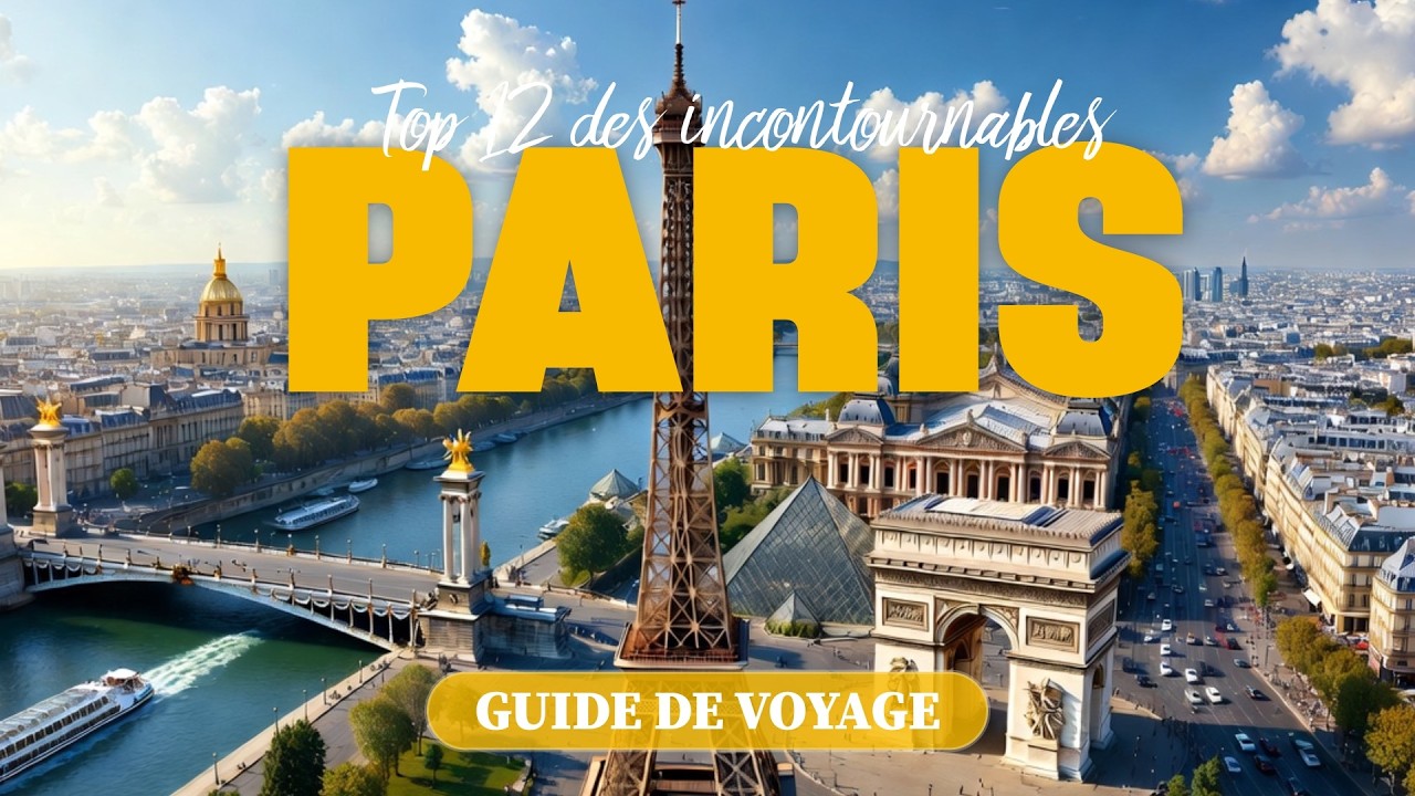 Top 12 des incontournables à voir à Paris pour une première visite