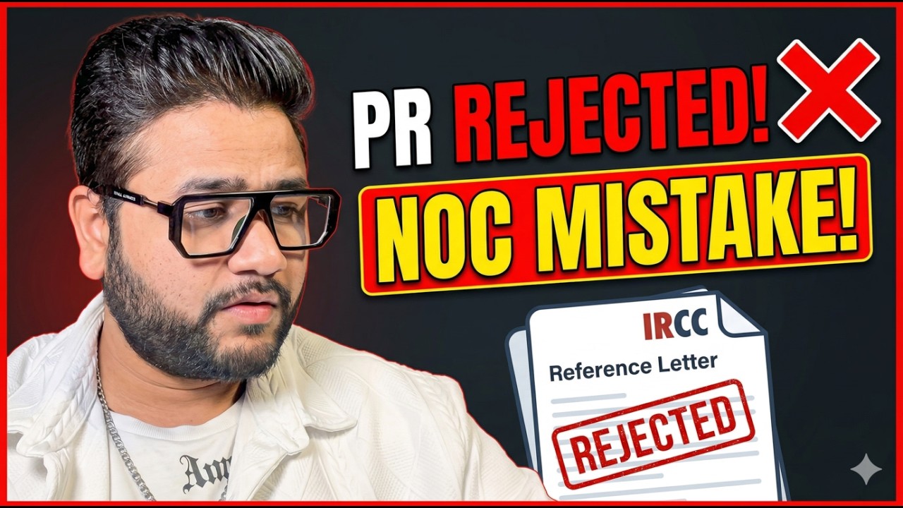 Canada PR Rejection Due to NOC Code Explained (Reference Letter Mistakes)