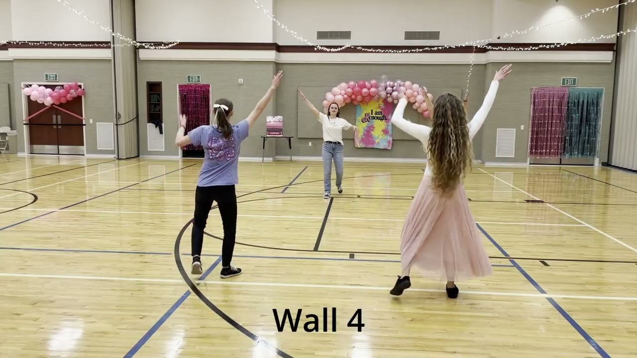 Walk With Me Line Dance Demo