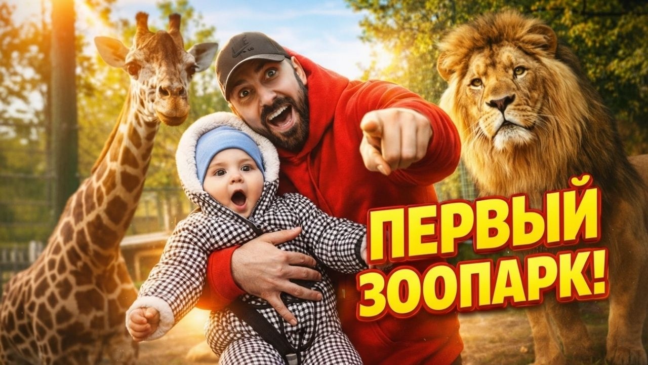 МЫ ВПЕРВЫЕ ПРИВЕЛИ САМАНТУ В ЗООПАРК… ЕЁ РЕАКЦИЯ!