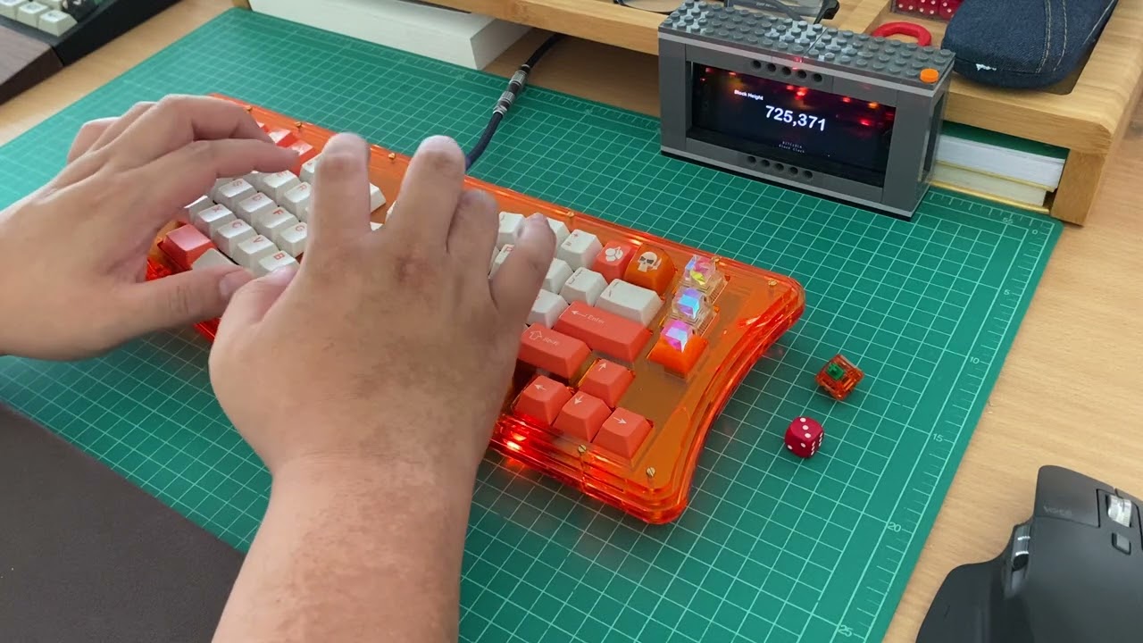 GRKB : SATOSHI ( Kibodo Studio Arisu / C3 Equalz Tangerine Sound / EPBT Orange&White ABS DBshot )