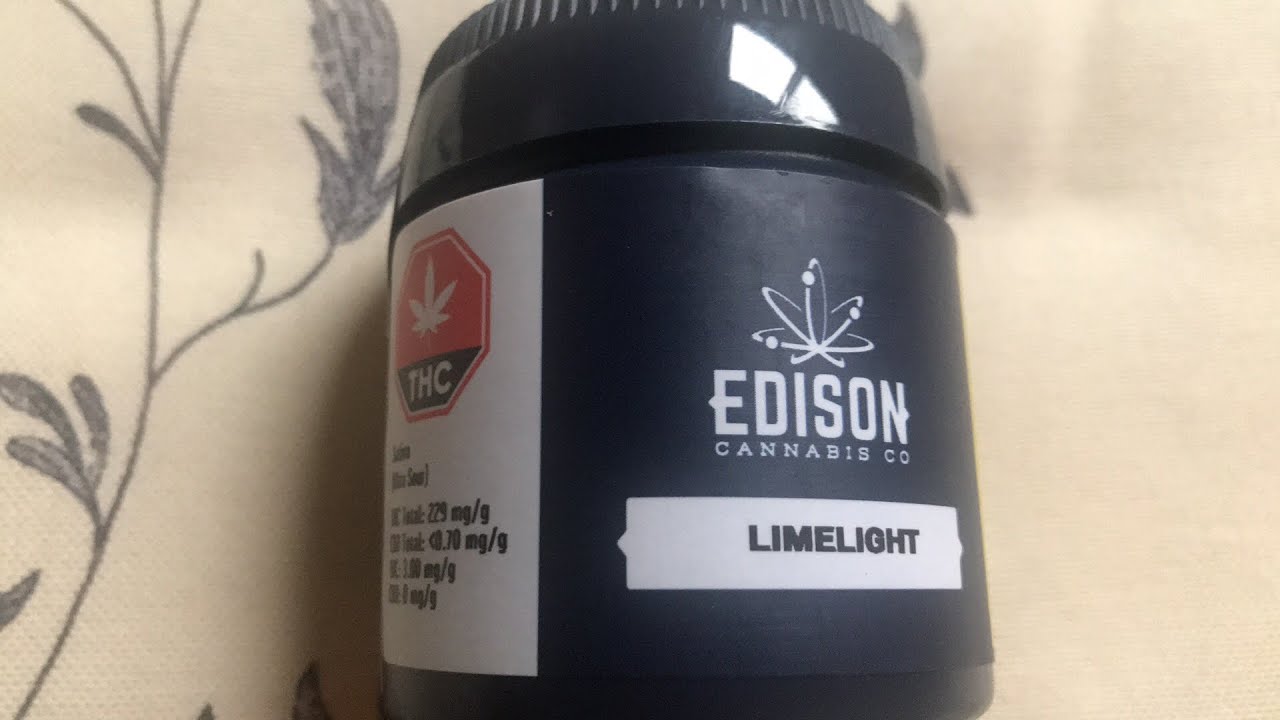 Edison | Limelight Sativa 22.9% THC | 0.70% CBD 😋