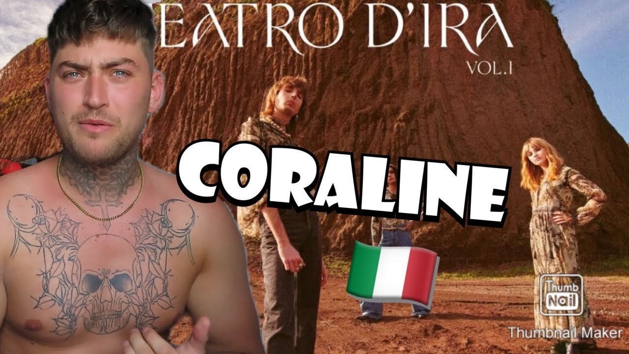 Måneskin 🇮🇹 - CORALINE [REACTION]