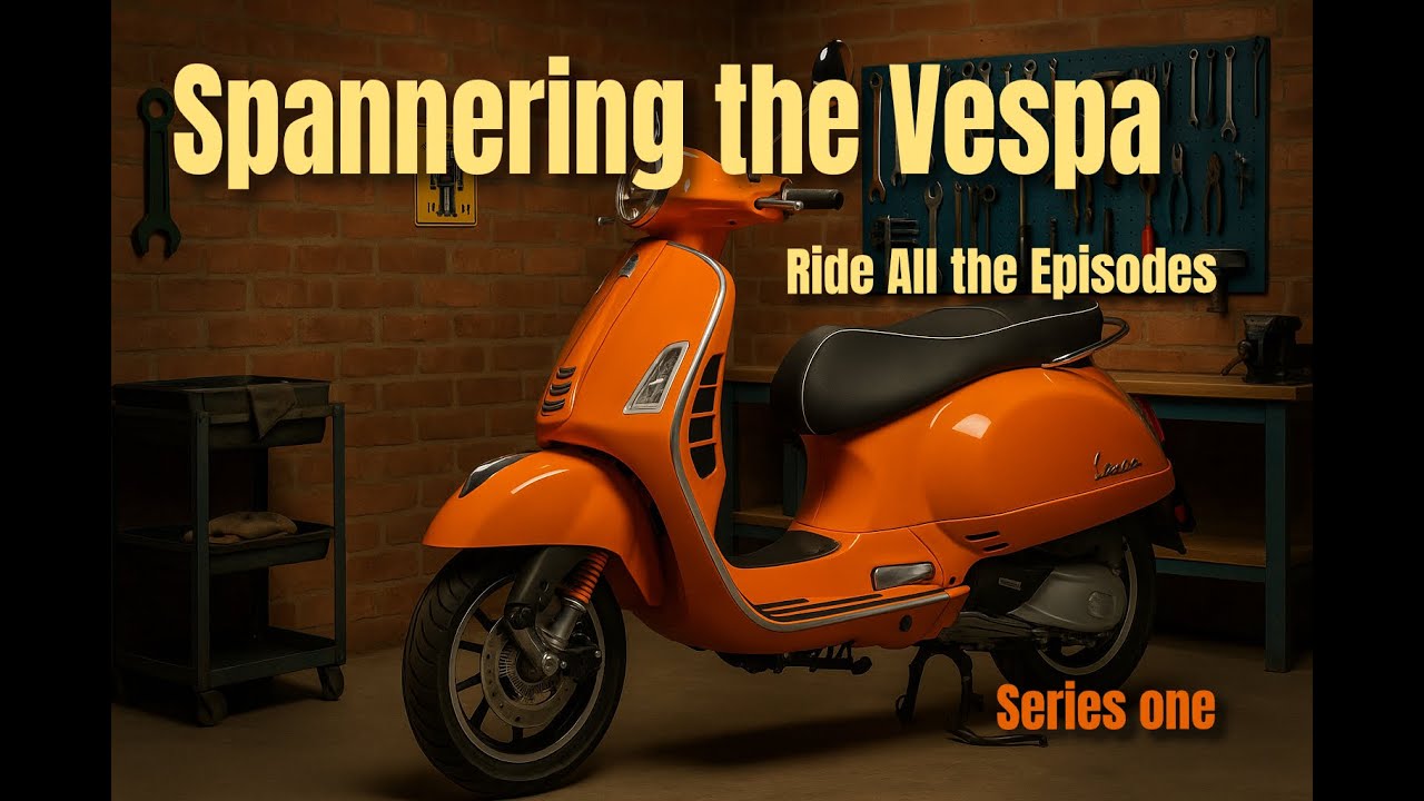 Spannering the Vespa &ndash; Ride All the Episodes #vespagts300 #scooterlife