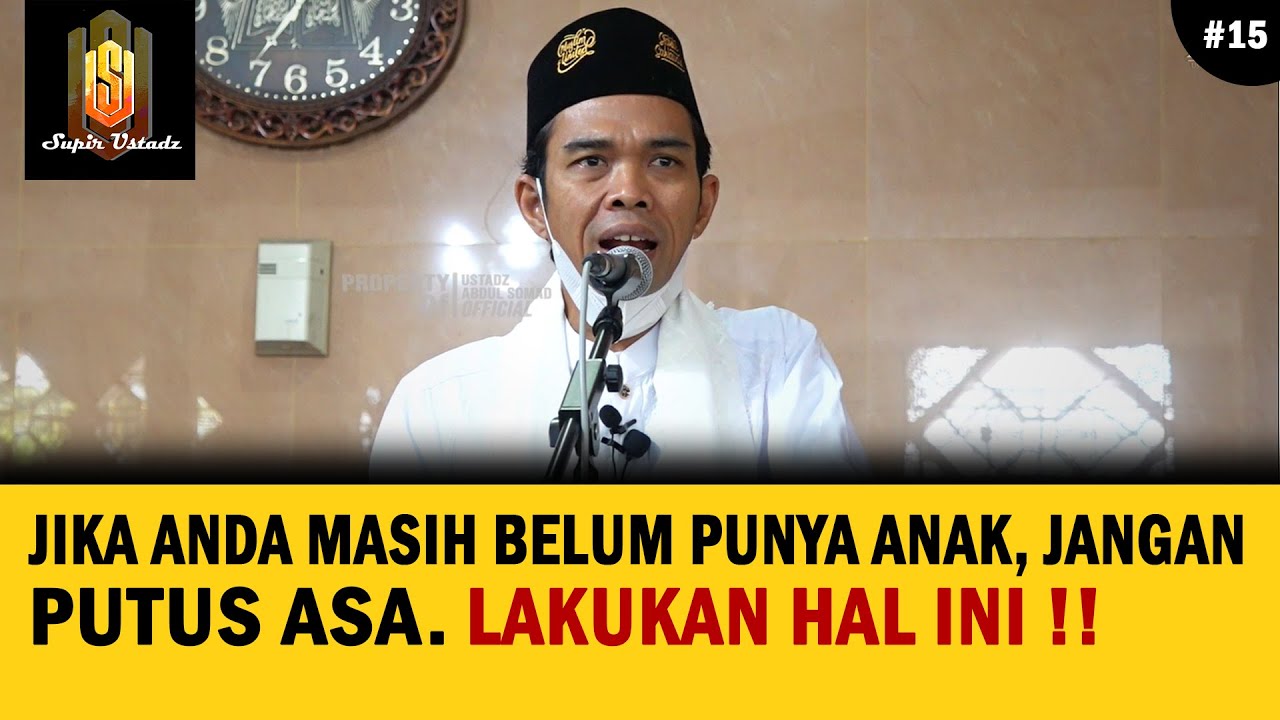 KISAH MENGHARUKAN NABI IBRAHIM AS YANG SULIT MENDAPATKAN ANAK | Ceramah Ustadz Abdul Somad