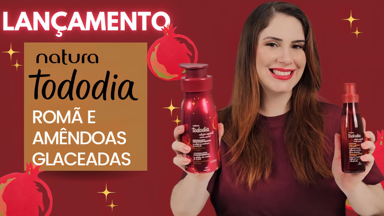 RESENHA BODY SPLASH E HIDRATANTE NATURA TODODIA ROM&Atilde; E AM&Ecirc;NDOAS GLACEADAS LAN&Ccedil;AMENTO TODODIA NATURA