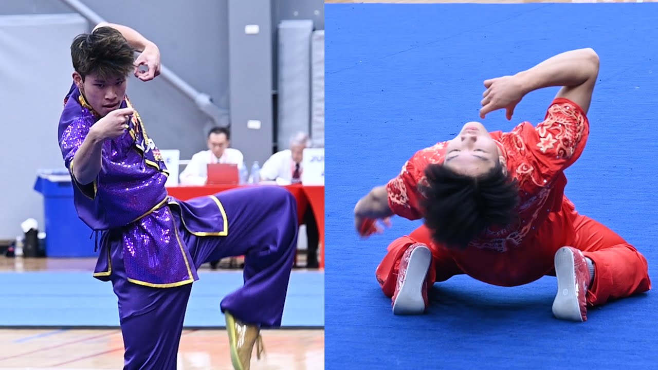 醉拳 Junior Male Drunken Fist - 4th Pan American Kung Fu Championships 2023