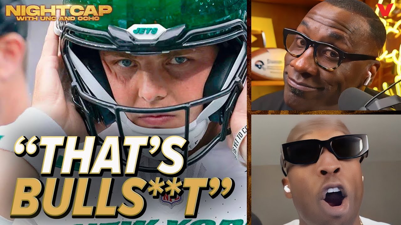 Chad Johnson tries to defend Zach Wilson after Jets legend SLAMS him | Nightcap w/ Unc & Ocho