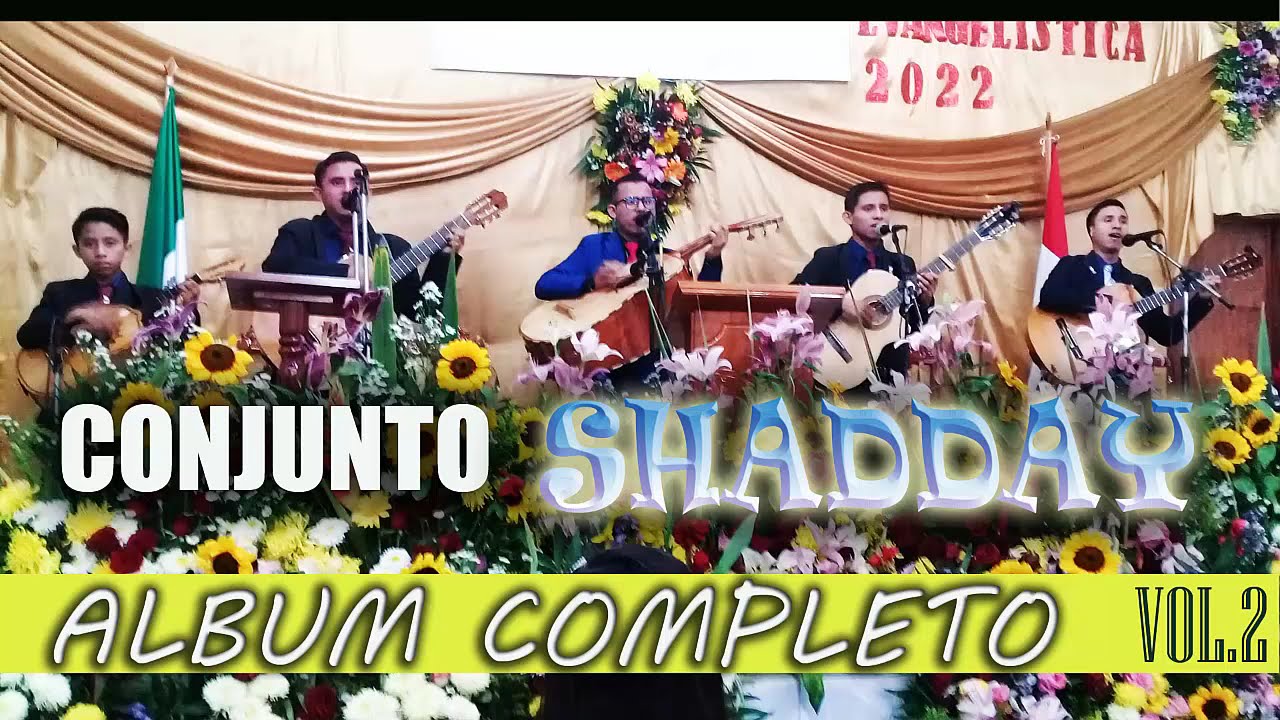 CONJUNTO SHADDAY/ ALBUM COMPLETO/ MUSICA HERMOSA EN GUITARRAS