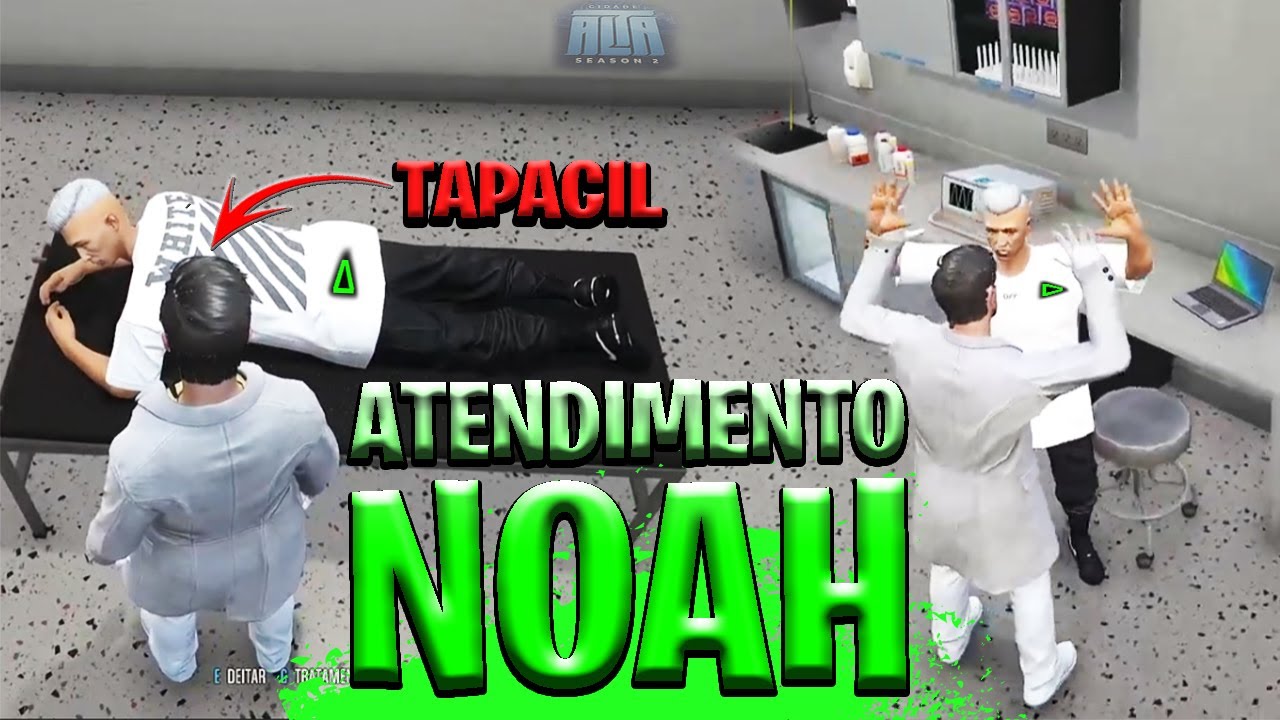 [GTA V RP] ATENDIMENTO NOAH (LOUD THURZIN) - CIDADE ALTA SEASON 2