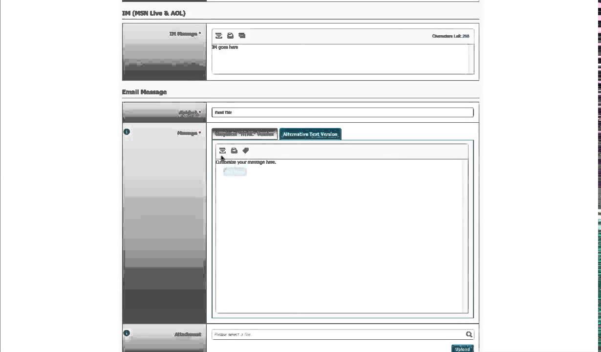 SMS Marketing: Send One Time Message to Distribution List Tutorial Video