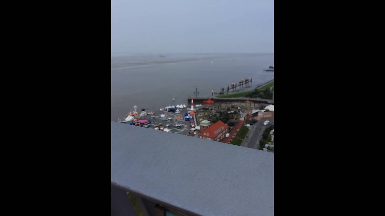 Atlantic Hotel in Bremerhaven, aussichtsplatform
