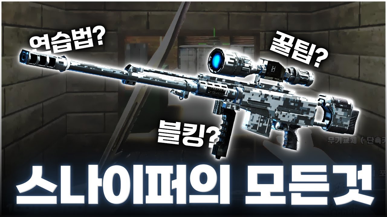꼬롬한 선생이 알려주는 스나이퍼 강좌