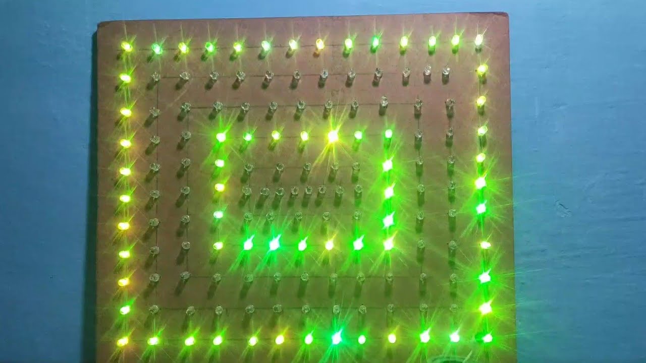 How to make 150 RGB LED light remote control at home, RGB remote control video