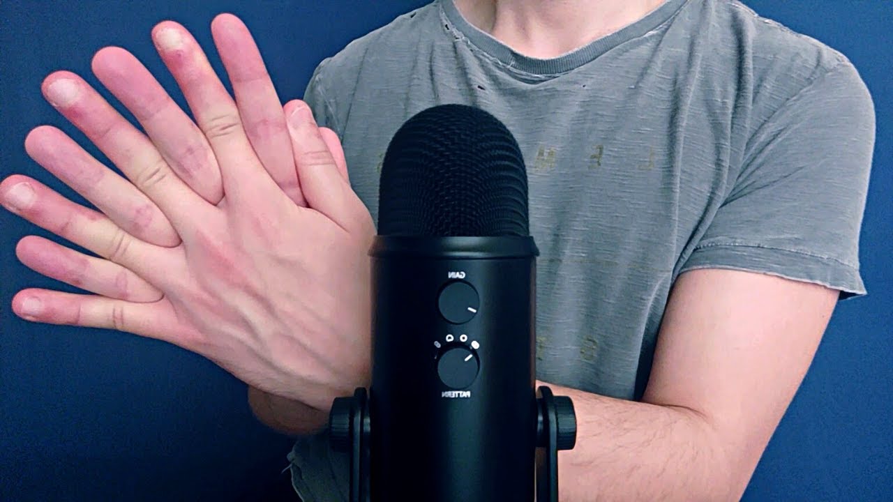 ASMR 45 Minutes of JUST Hand Sounds (FAST & AGGRESSIVE) no talking