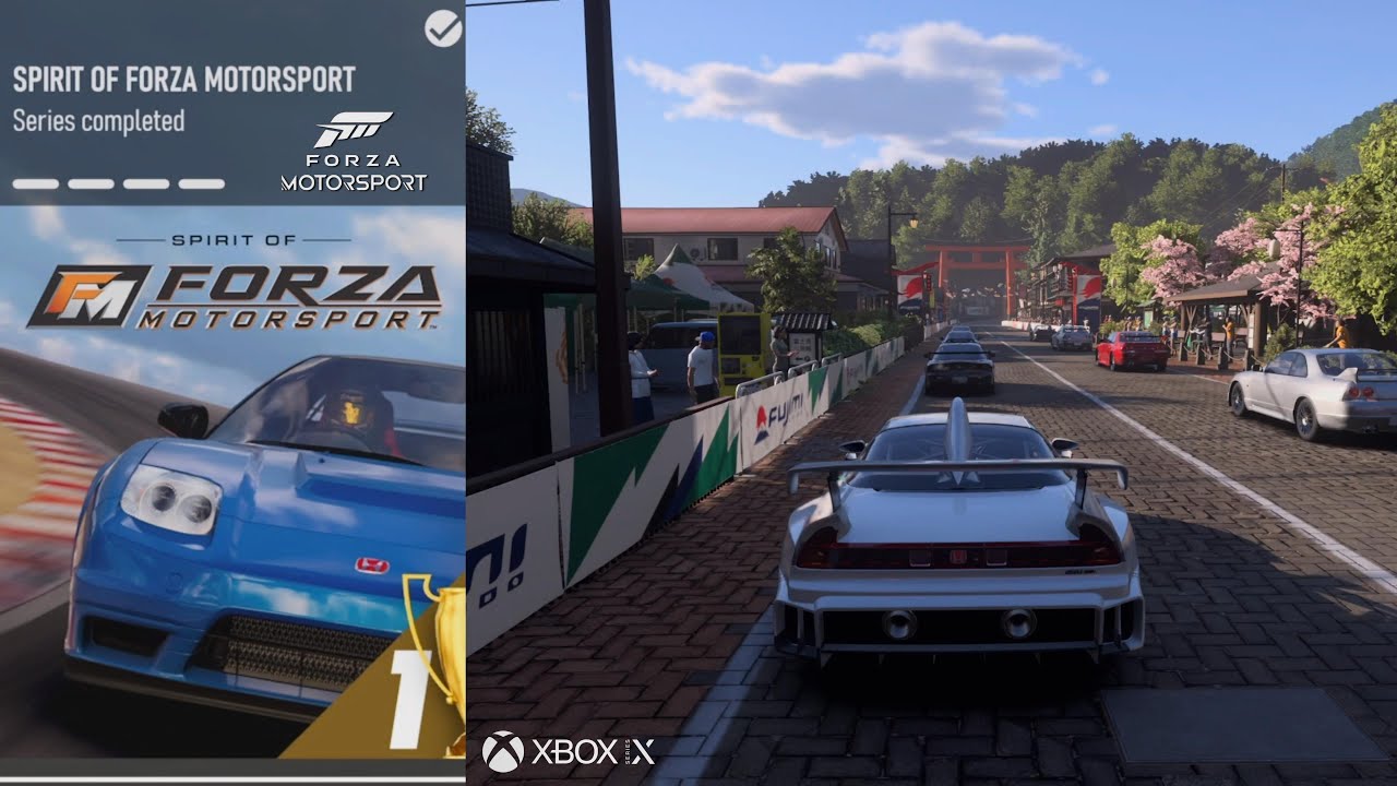 Forza Motorsport: 20th Anniversary Tour Spirit of Forza Motorsport 1 - NSX Type R Mugen [4KXSX]