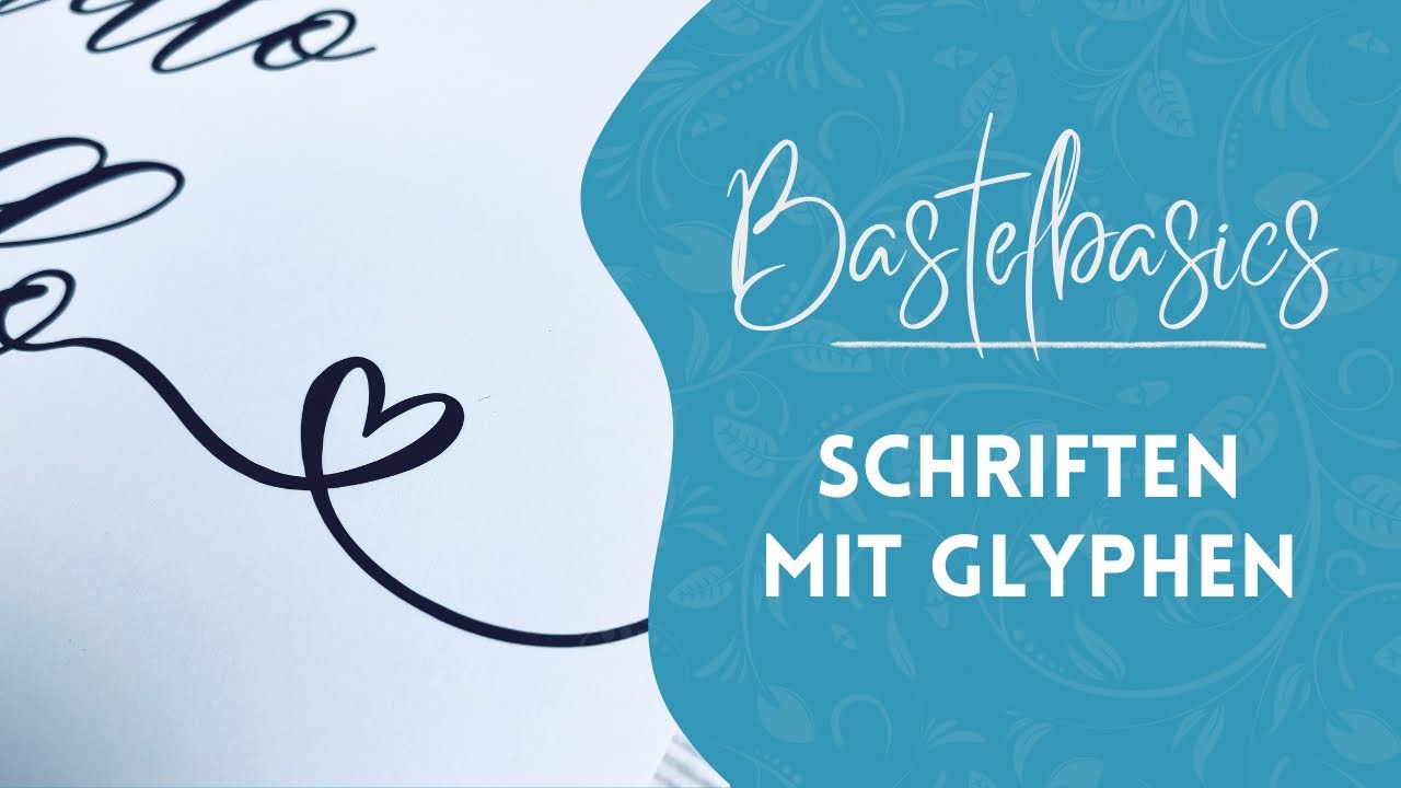 Schriften mit Glyphen erstellen