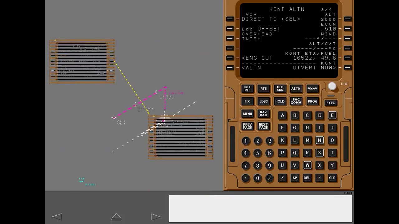 Boeing 777 Cbt #74 747 To 777 Differences  Fmc Ii