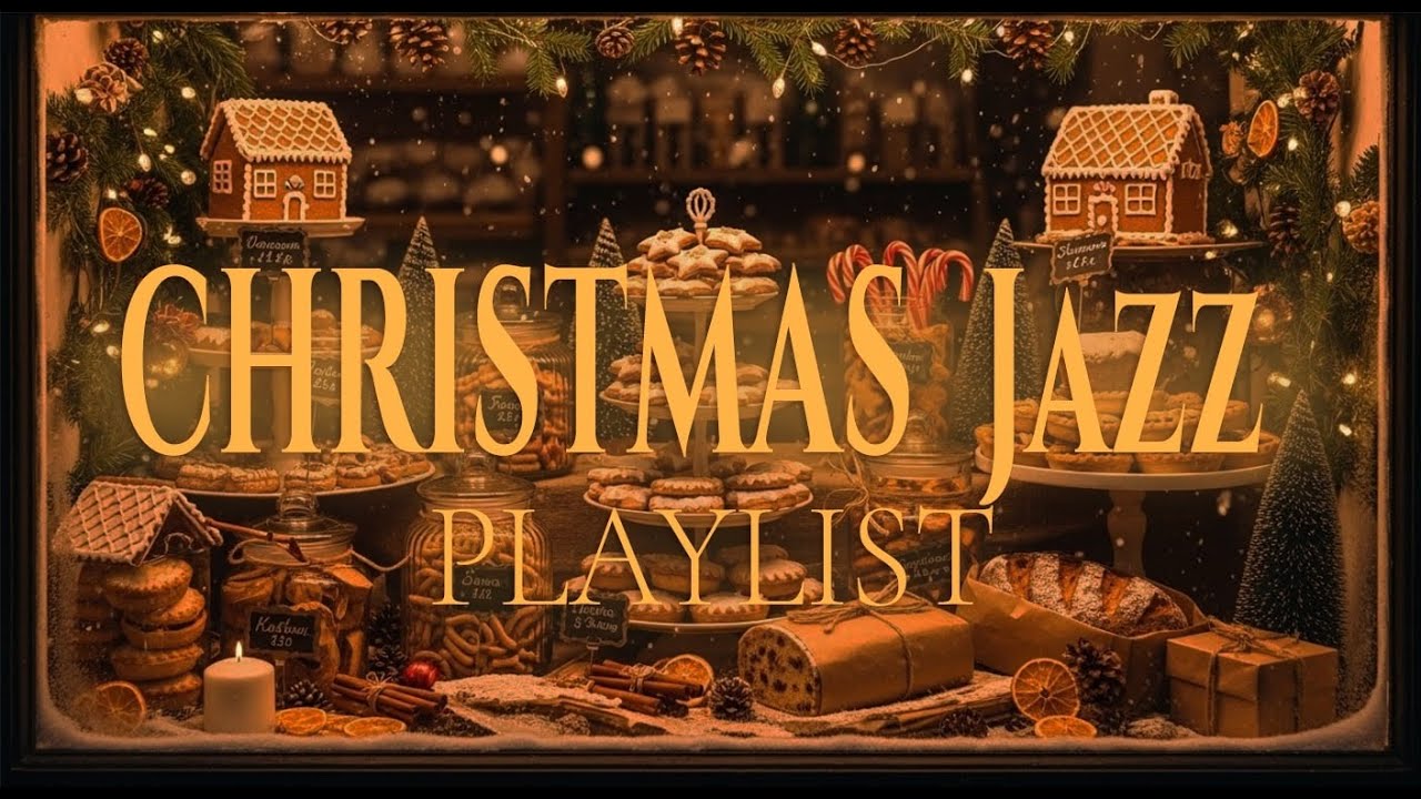 The Best Christmas Jazz 2025 ❄️ Festive Coffee Shop Music & Sweet Winter Vibes