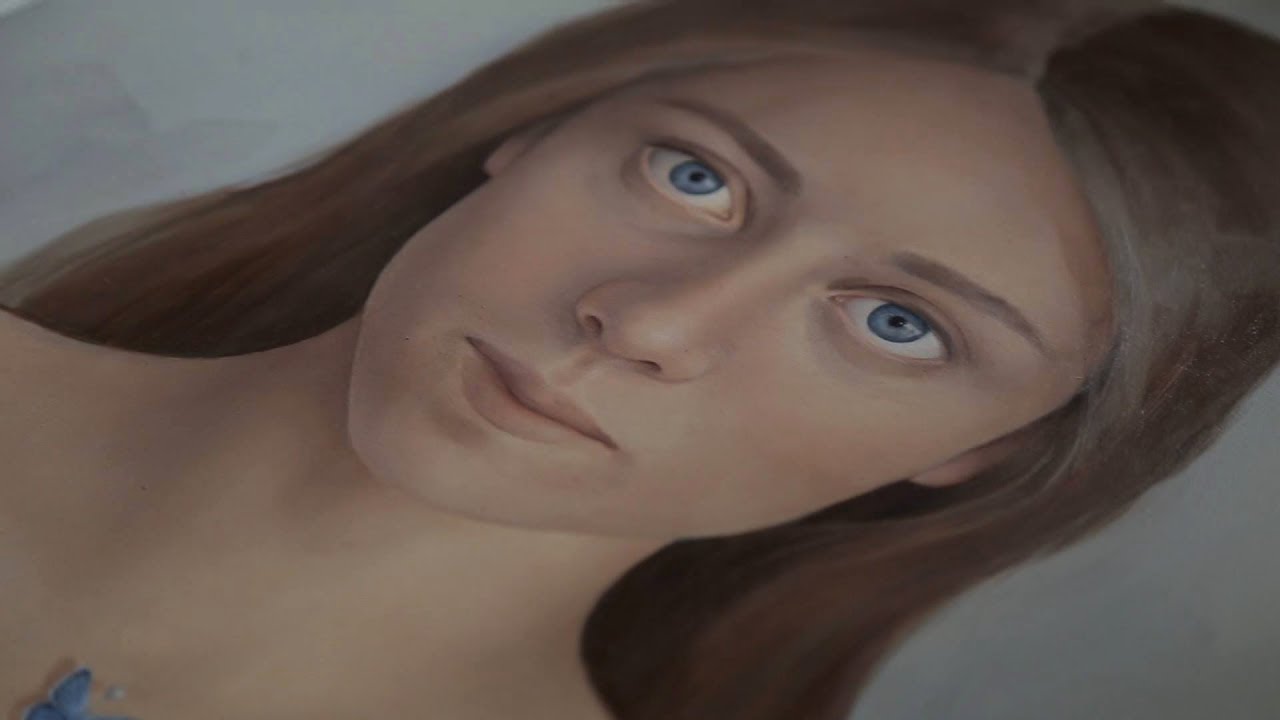 PORTRAIT PAINTING - Oil Painting Time Lapse - 