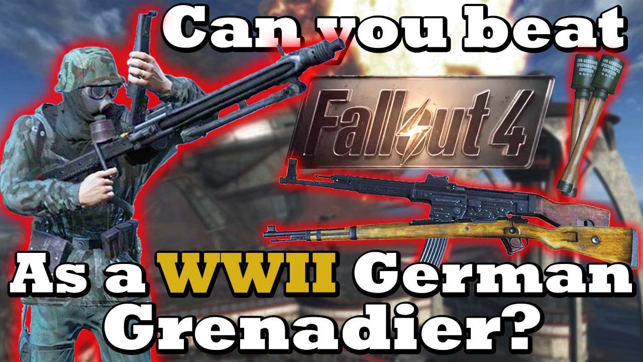 Можно ли пройти Fallout 4, играя за немецкого гренадера?