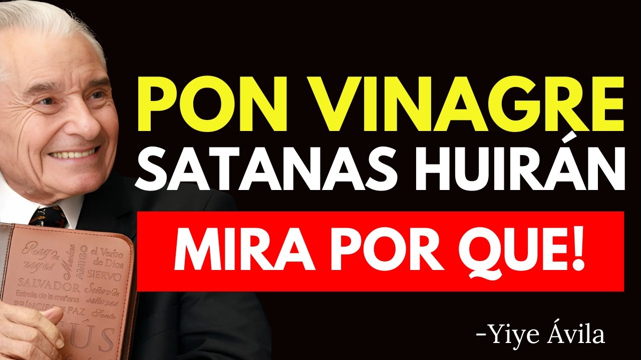 Esto Elimina la BRUJERÍA al instante! RITUAL con SAL  y  VINAGRE que SI FUNCIONA- Yiye Ávila