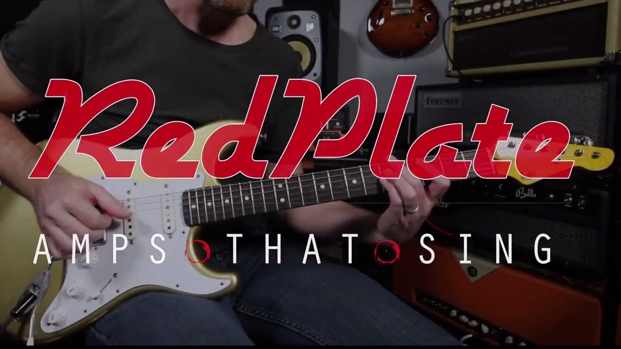 Демонстрационное видео усилителя Red Plate Blues Machine от Шона Таббса