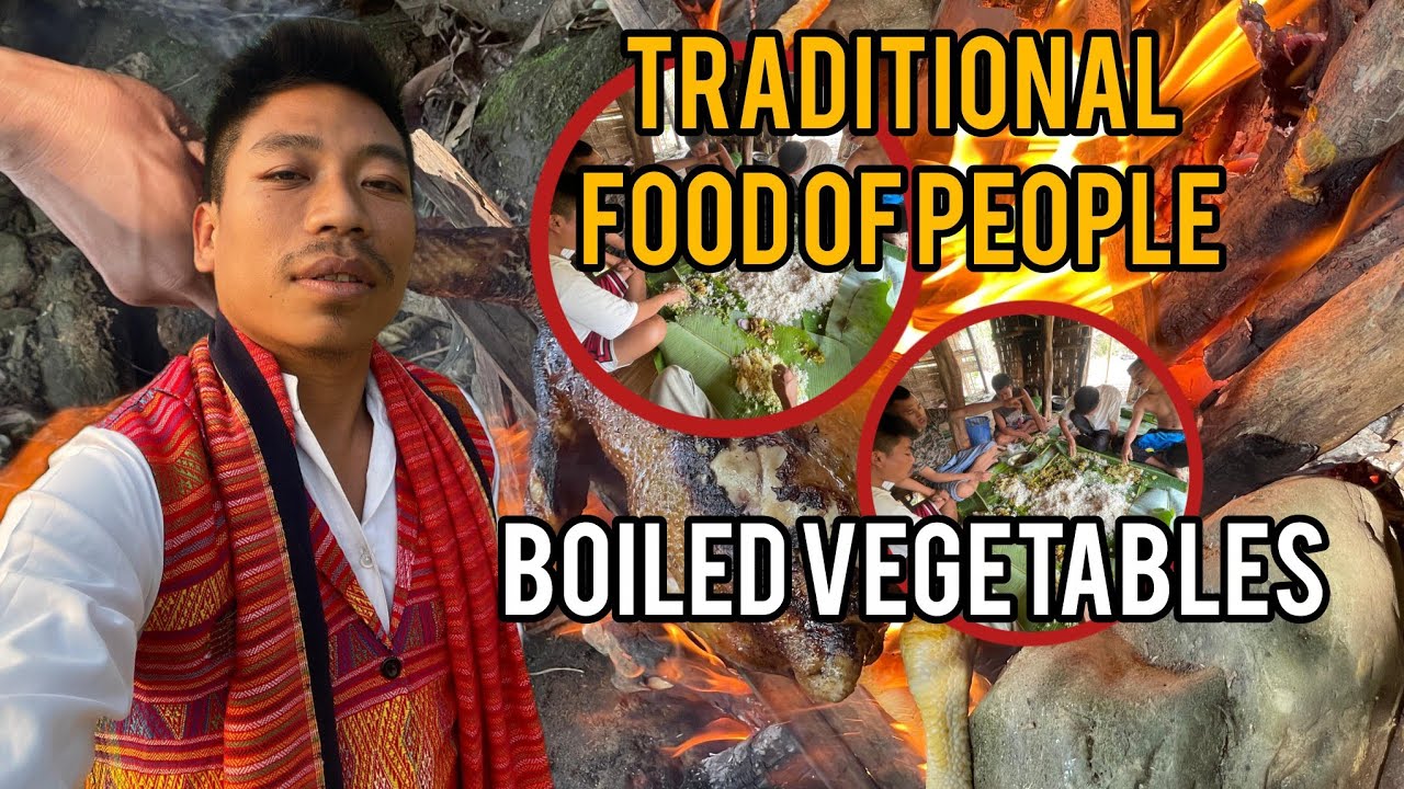 Tracking with Chakma Culture Traditional food of people at Ranne sab 🌿